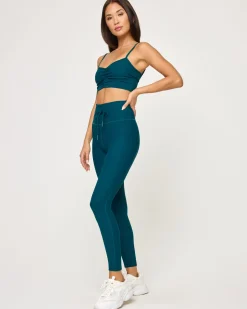 Fashion Turner Legging - Deep Teal Bottoms