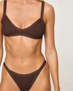 Online Tyla Bikini Top - Espresso Bralette|Bikini Tops