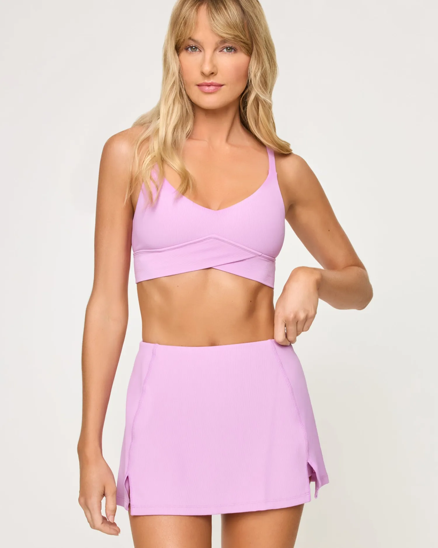 Outlet Unmatched Skort - Mauve Bottoms