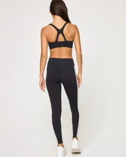 Hot Uppercut Bra - Black-Cream Tops & Bras