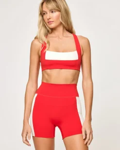 Hot Uppercut Bra - Flame-Cream Tops & Bras