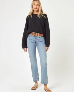 Clearance Vincent Pullover - Black Tops & Bras|Loungewear