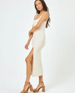 Fashion Vivienne Dress - Bone Basics|Dresses