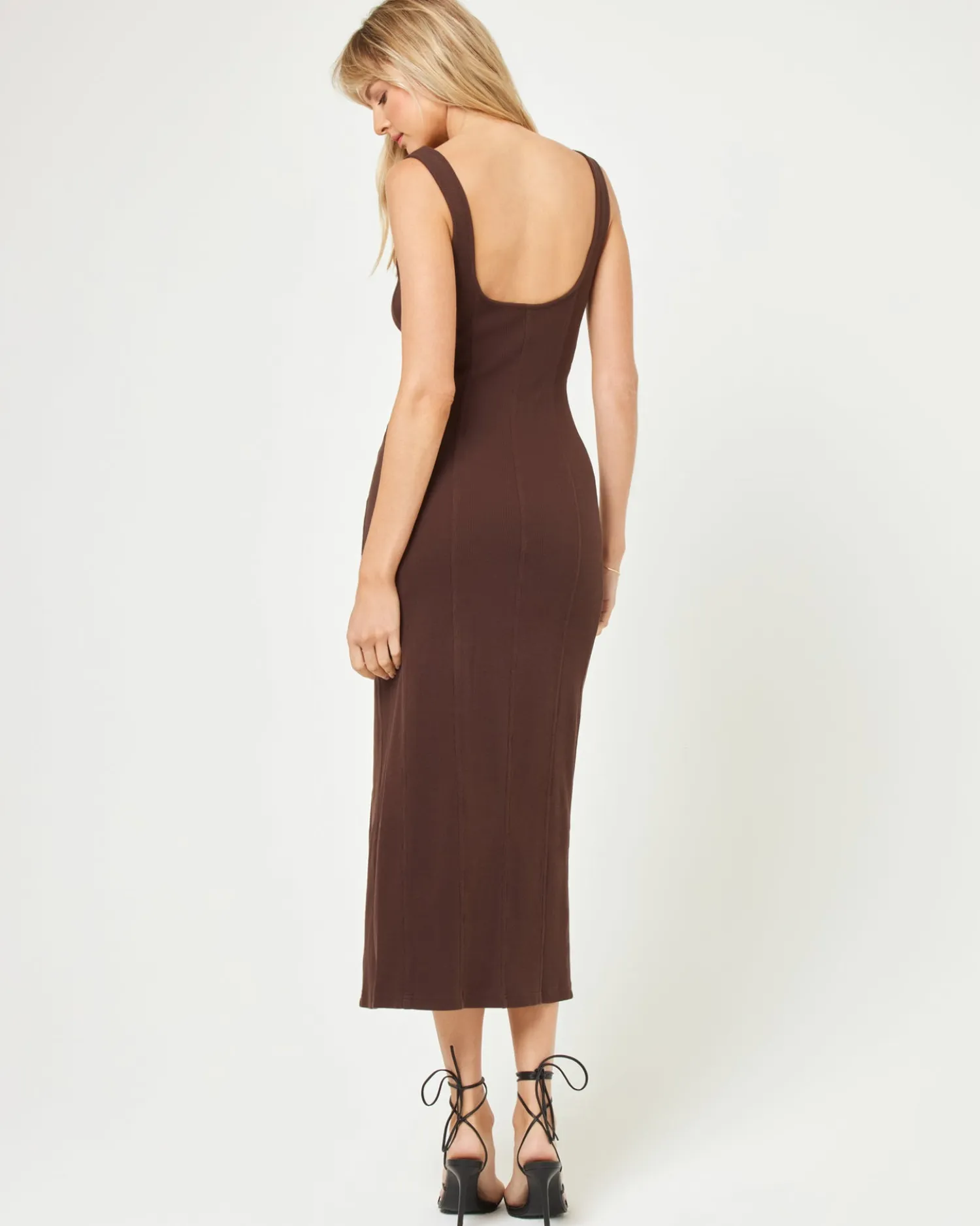 Clearance Vivienne Dress - Espresso Dresses|Basics