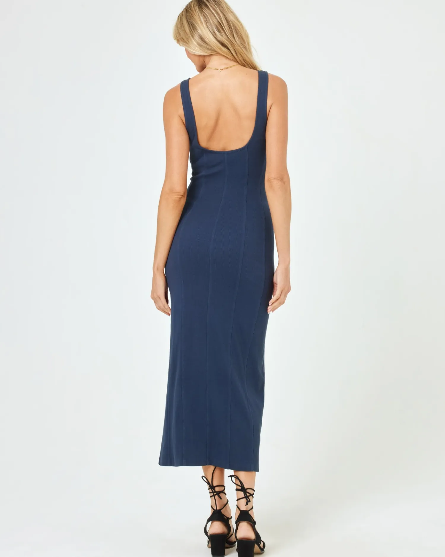 Clearance Vivienne Dress - Slate Basics|Dresses