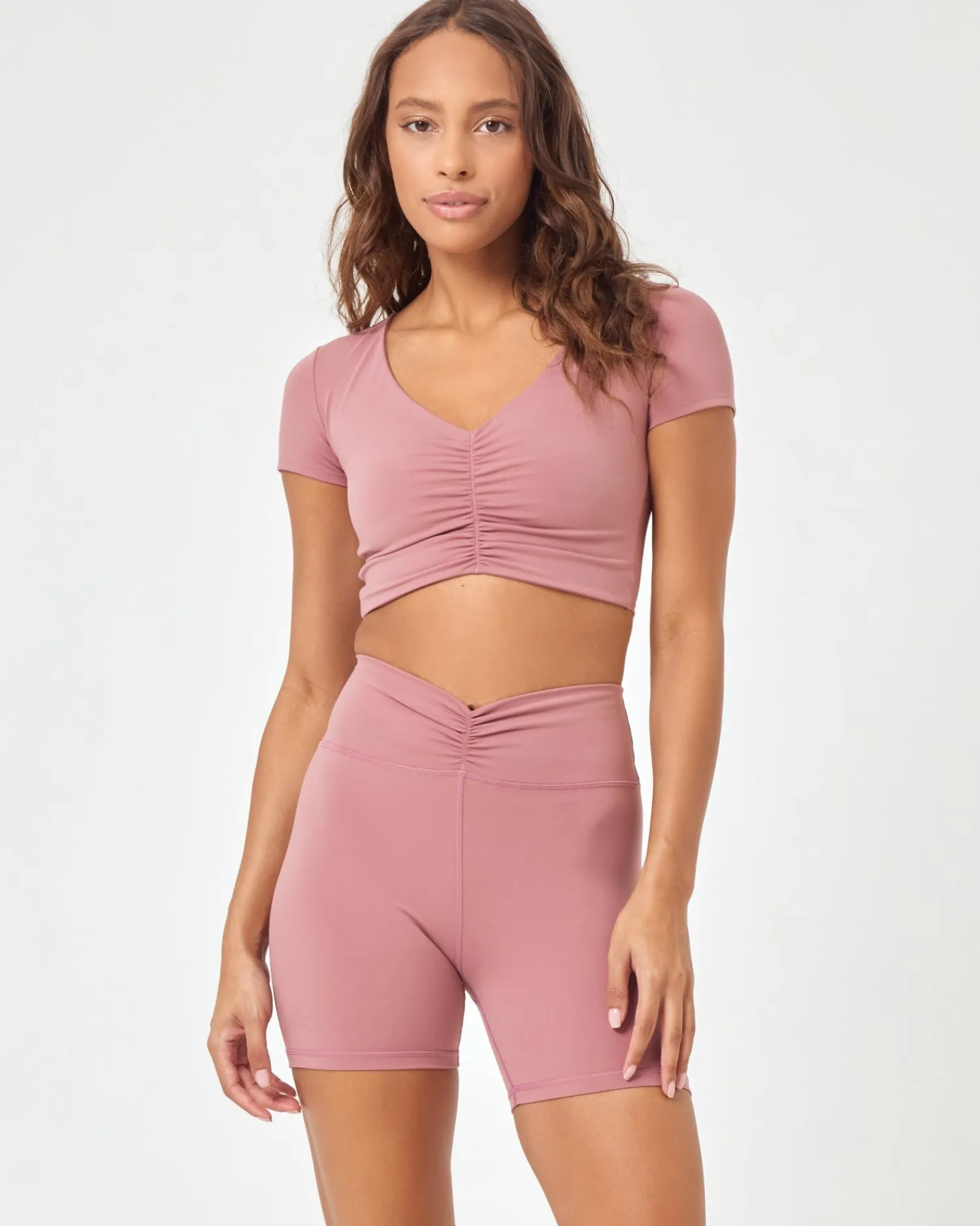 Clearance Warren Crop - Rose Tops & Bras
