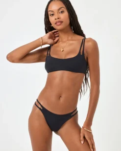 Fashion Wilder Bikini Bottom - Black Bitsy|Bikini Bottoms