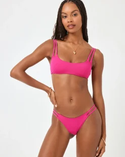 Online Wilder Bikini Bottom - Bougainvillea Bitsy|Bikini Bottoms