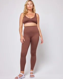 Clearance Work It Legging - Cafe Bottoms