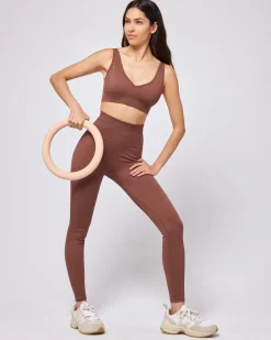 Clearance Work It Legging - Cafe Bottoms