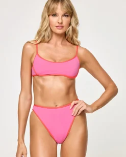 Online Zella Bikini Top - Bubblegum-Grapefruit Bralette|Bikini Tops